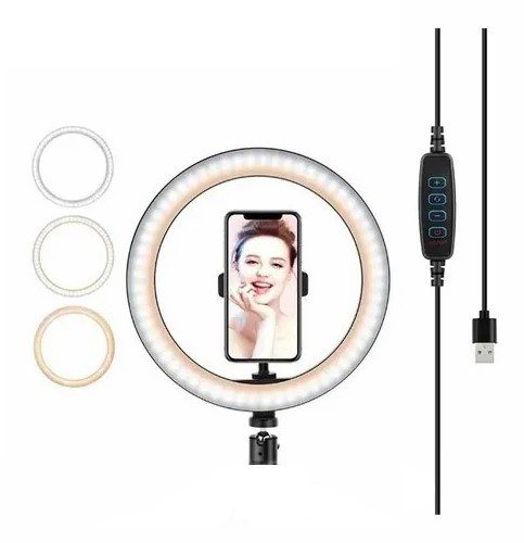 Aro De Luz Led Dimerizable Ancho 26cm Diam.