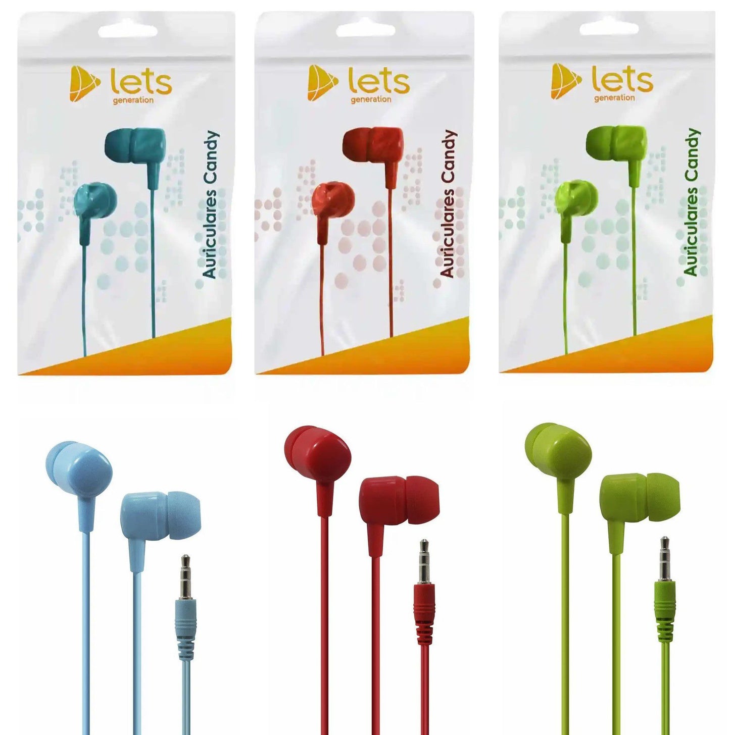 Auriculares Only Lets Colores – Celulares Mp3 Color Rojo