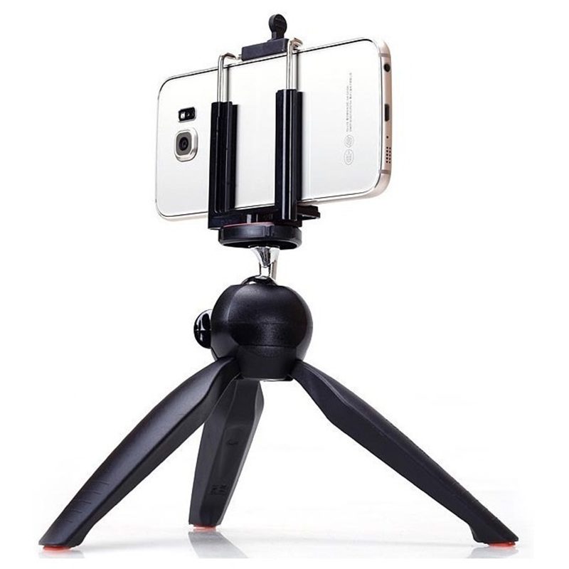 Trípode Rosca Universal + Agarre Expansible Soporte Ancho 360 Celulares, Cámaras, Aros