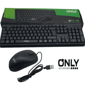 Combo Only Teclado Y Mouse Español (Ñ) Pc Otros