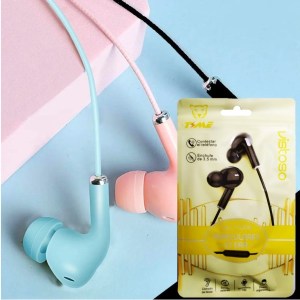 Auriculares Time Premium Pastel In Ear Color Celeste (En Bolsa)