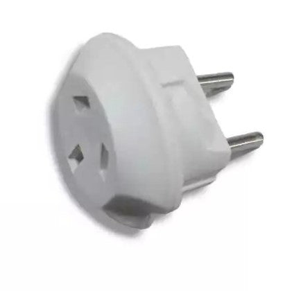 Enchufe Adaptador 2 A 3 Patas, Plancha Secador y Otros