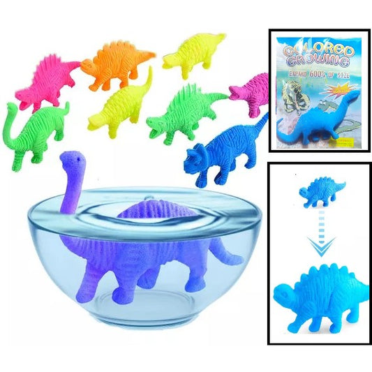 Dinosaurios Magicos Biogel Hidrogel Crece Con El Agua 600% Modelo Grande