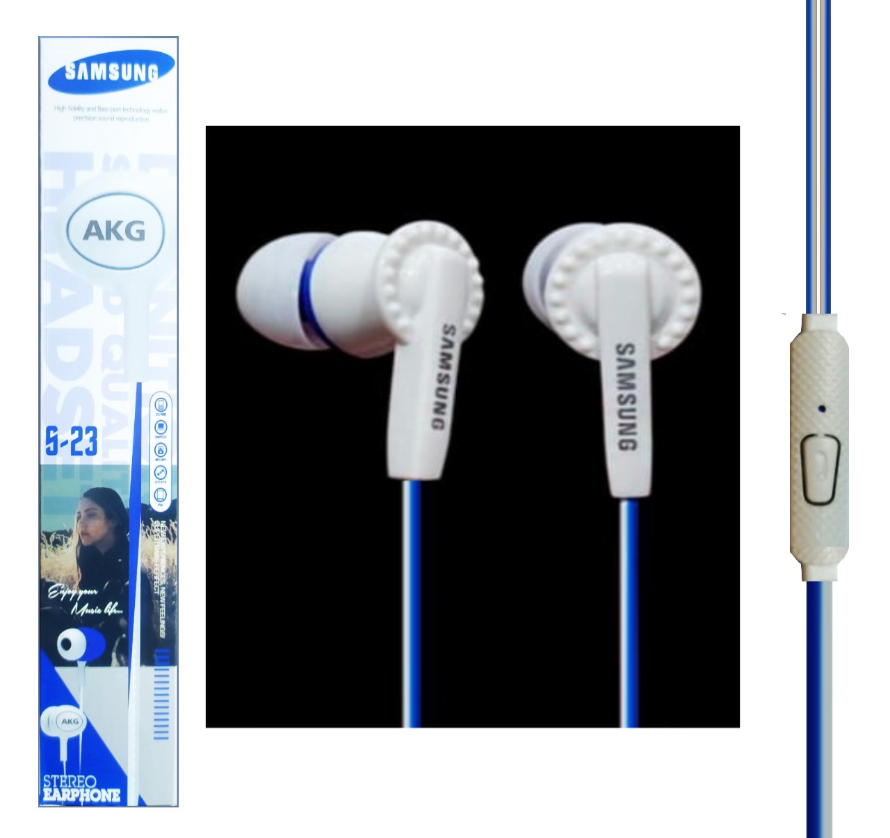 Auriculares Samsung AKG Serie S Manos Libres Mic Boton (En caja)