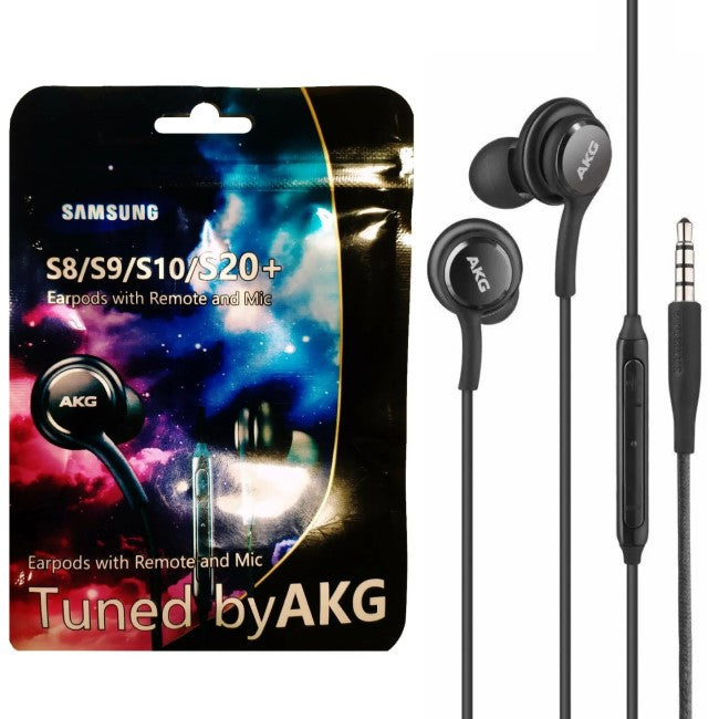 Nuevo Auriculares Samsung Akg Tuned Negro En Bolsa