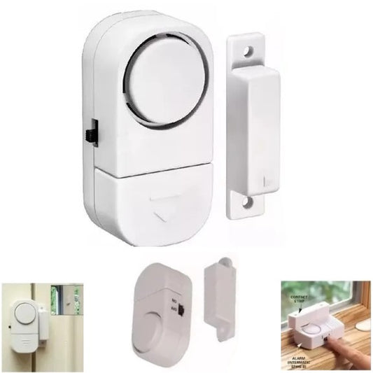 Sensor Alarma Magnetico Puerta Ventana Inalambrico A Pila