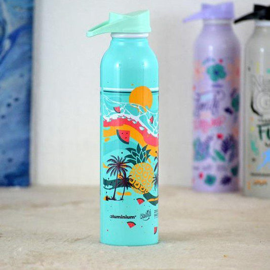 Botella De Aluminio Summer M1 500ml Celeste