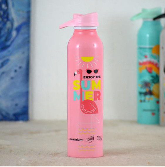 Botella De Aluminio Summer M2 500ml Rosa