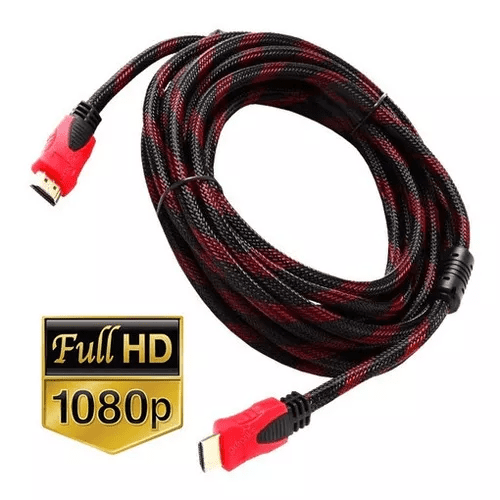 Cable Hdmi A Hdmi Full Hd 4k Reforzado 5m