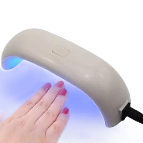 Mini Cabina Led Lampara 9w Smart 2.0 Uv Color Blanco