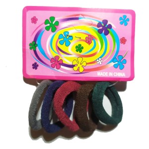 X5 Colitas Elastica 3 CM Accesorios Para El Pelo Colores 1