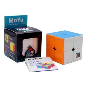 Cubo Rápido Speed Moyu Original Rubik 2&#215;2 Stickerless