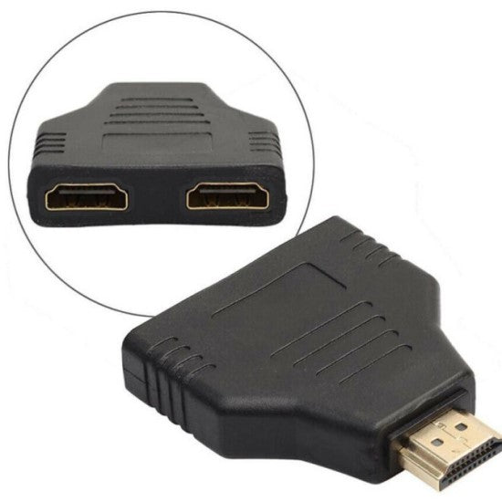Cable Splitter Divisor De Hdmi Macho A 2 Hdmi Hembra