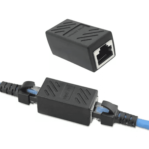 Prolongador Conector Lan Rj45  Hembra A Hembra Cable De Red