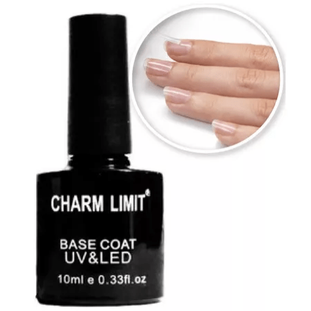 Esmalte Uñas Base Coat   Charm Limit Uv &#038; Led 10ml