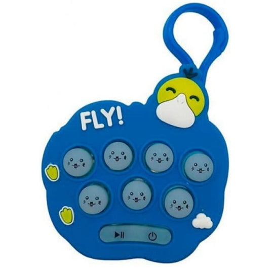 Pop It Llavero Electrónico Con Luz Y Sonido Juego De Memoria Sensorial Fly