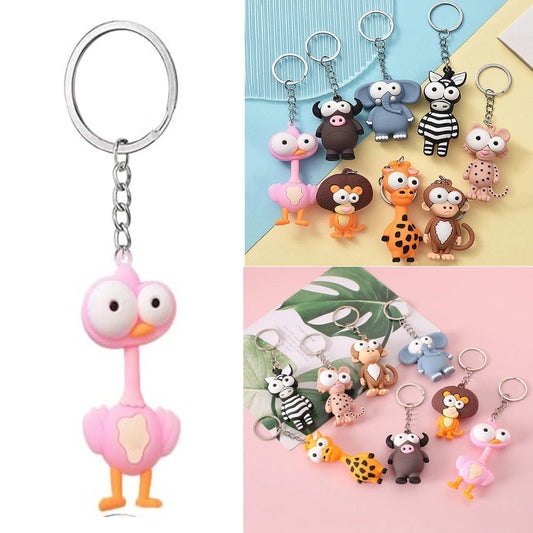 Llavero Diseños Animales Premium Largo Total Promedio 12Cm Personaje Pato