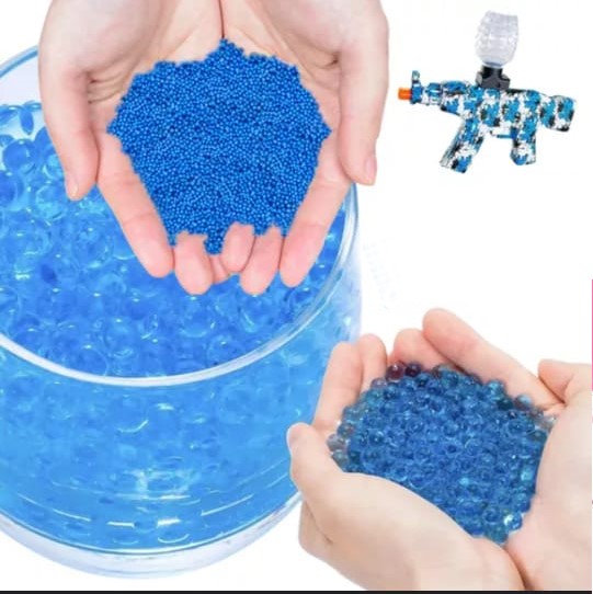 5000 Balas Hidrogel Pistolas 7-8m , decoración Biogel Hidrogel Crece Con El Agua