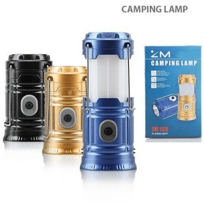 Mini Lámpara Farol Linterna Extensible A Pilas