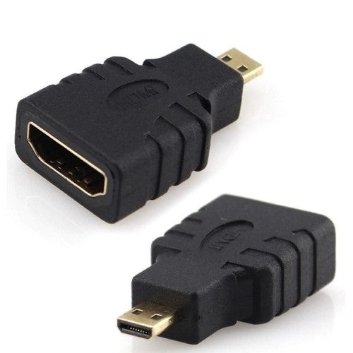 Convertidor de Hdmi Hembra A &#8211; Micro &#8211; Hdmi Macho