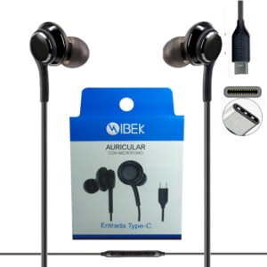 Auriculares Ibek En Caja Con Salida ” Tipo C “