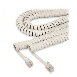 Cable Rulo Espiral Para Telefono Tubo Rj9 2mts