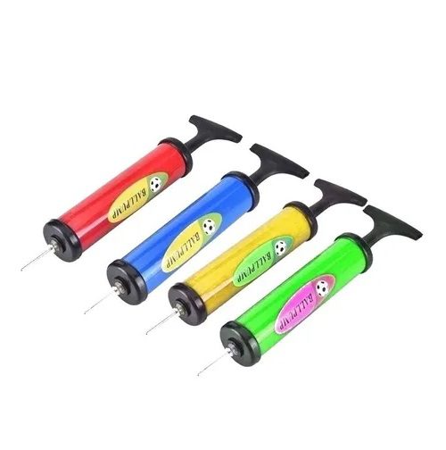Inflador Largo 28cm De Mano Con Pico Pelota Futbol Basquet Voley