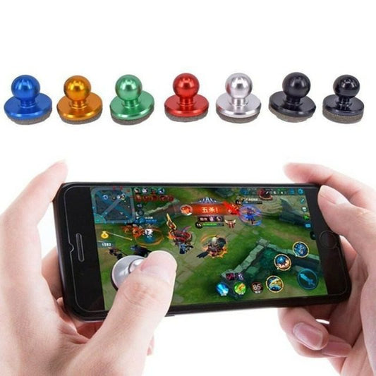 Mini Joystick Pantalla Celular Tablet Con Sopapa Color Azul