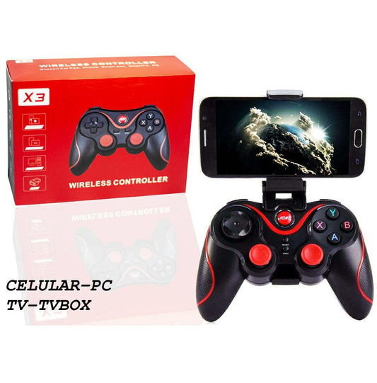 Joystick X Soporte Bluetooth Celular Android Iphone 2,4ghz Cel./Tv/Pc/Ps3