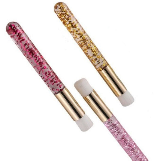 Brocha Pincel Lash Con Gliter