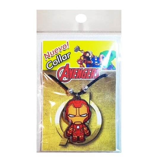 Collar De Personajes Diseño:  Iron Man