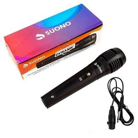 Microfono Suono 17cm + Cable Cannon Hembra Xlr A Macho Plug