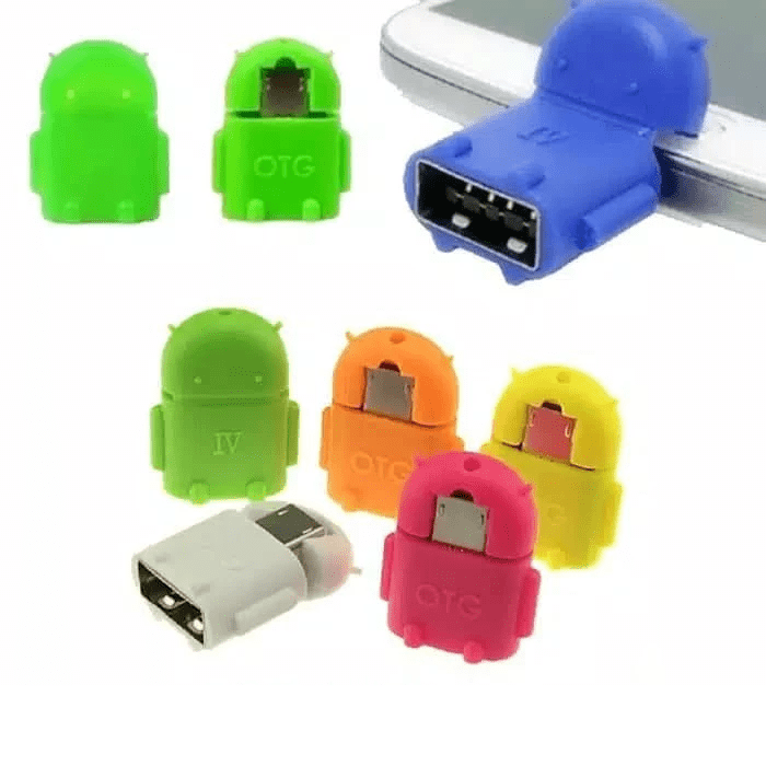 Otg Micro Con Forma Android Adaptador  De Micro V8 Macho A Usb Hembra