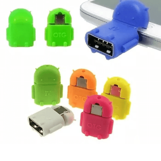 Otg Micro Con Forma Android Adaptador  De Micro V8 Macho A Usb Hembra