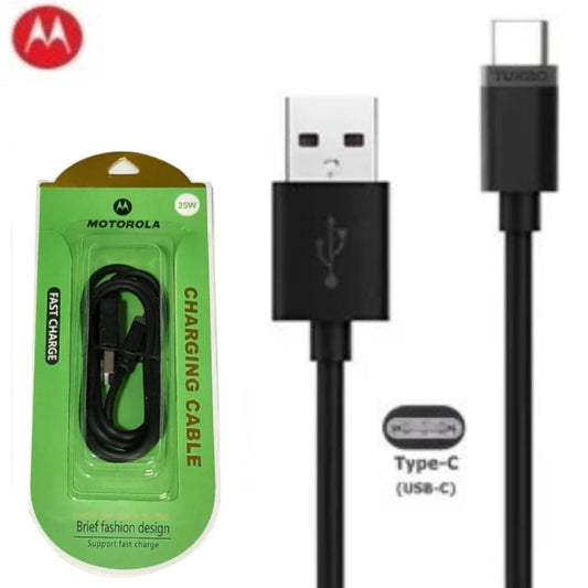 Cable Motorola Usb a Tipo C Carga Rápida (En Blíster)