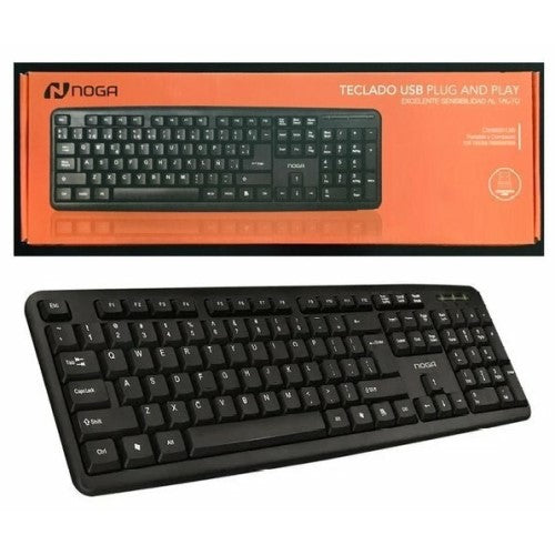 Teclado Noga Usb Pc 11N 104 Teclas