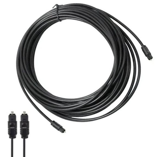 Cable Óptico Audio Digital 10 Metros Fibra Óptica