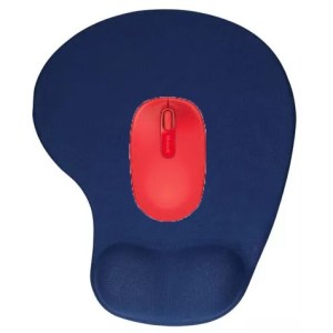 Mousepad Lifetime Con Apoya Muñeca De Gel Antideslizante Color Azul