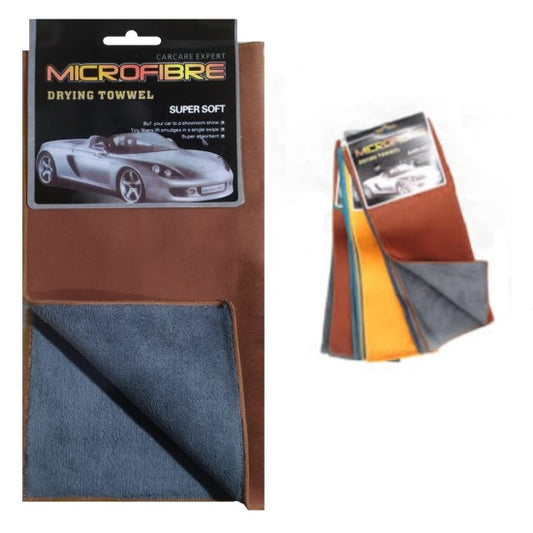 Paño Franela Trapo Limpia Autos 2 en 1 Doble Lado