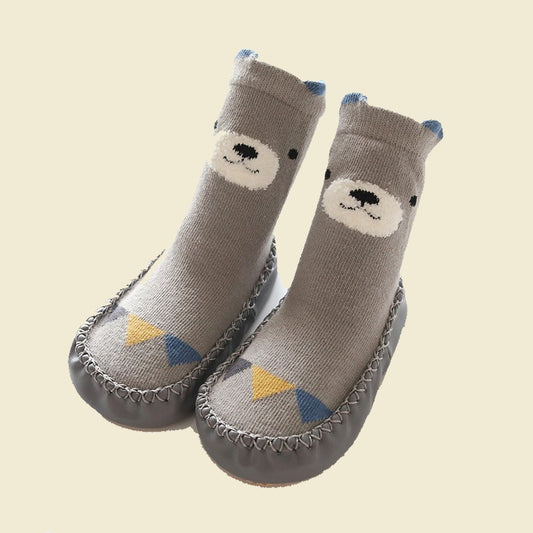 Pantumedias Calcetines Para Bebes Media Suela 13Cm Antideslizante Modelo B3