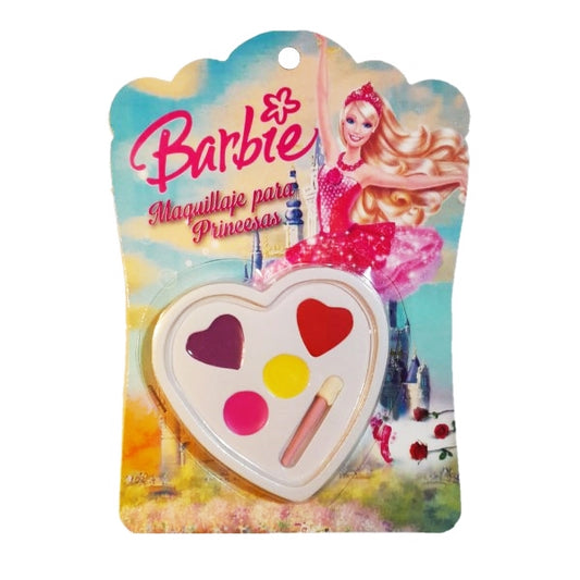 Maquillaje Infantil Set Facial Modelo: Corazón Barbie