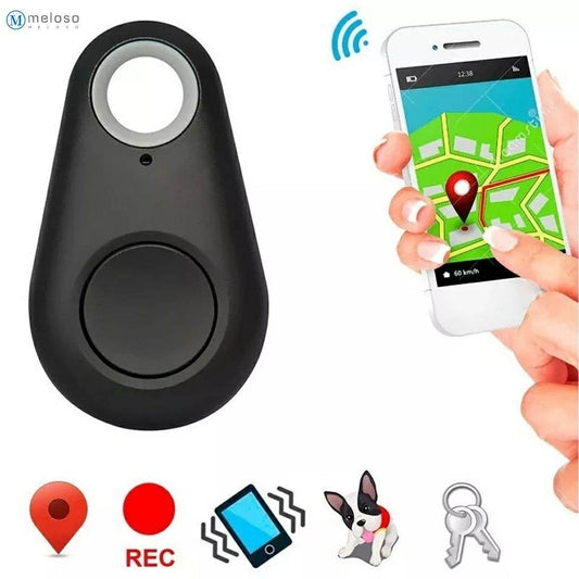 Llavero Rastreador Inteligente Bluetooth Alarma Localizador Color Negro