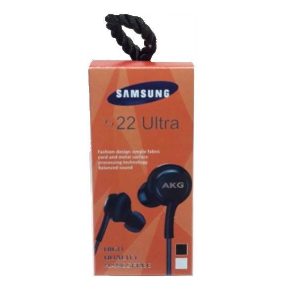 Auriculares Samsung  Akg Caja Naranja Metalizada Vertical