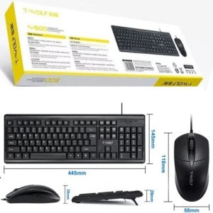 Combo W500 Teclado + Mouse