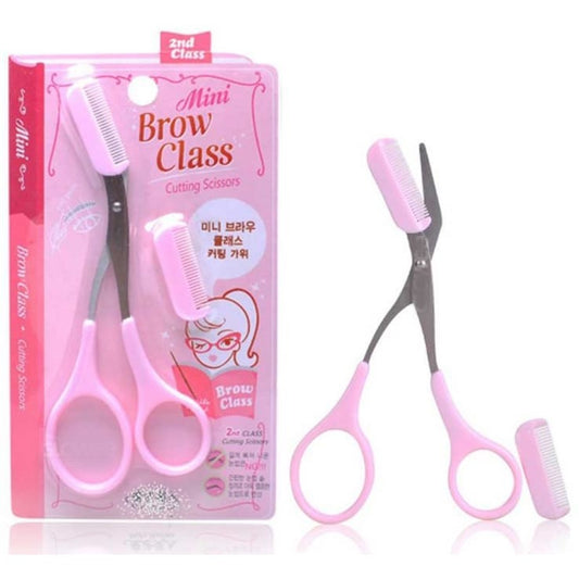 Tijera Para Cejas Con Guía