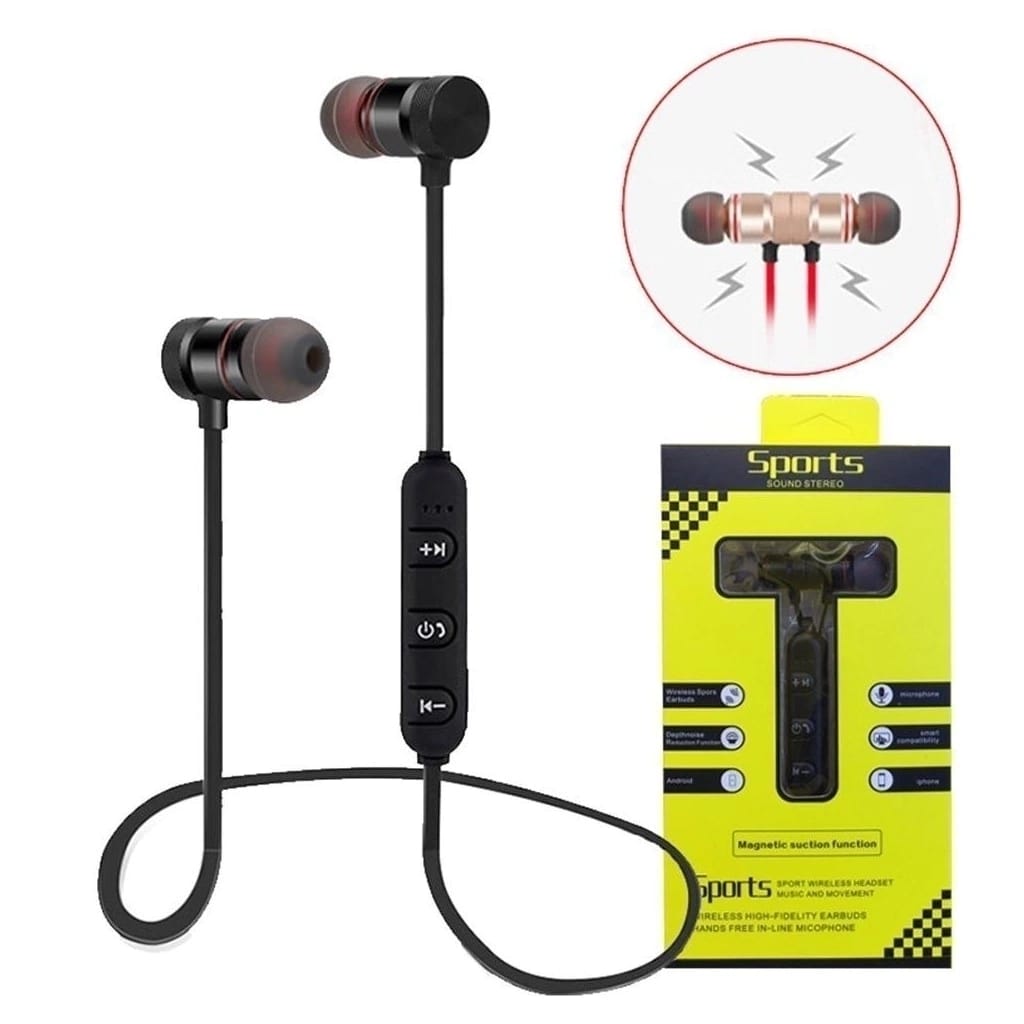 Auriculares Bluetooth Inalámbricos Sport Recargables Usb