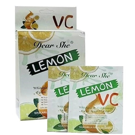 Mascarilla Para El Rostro Lemon Paquete Grande Vc