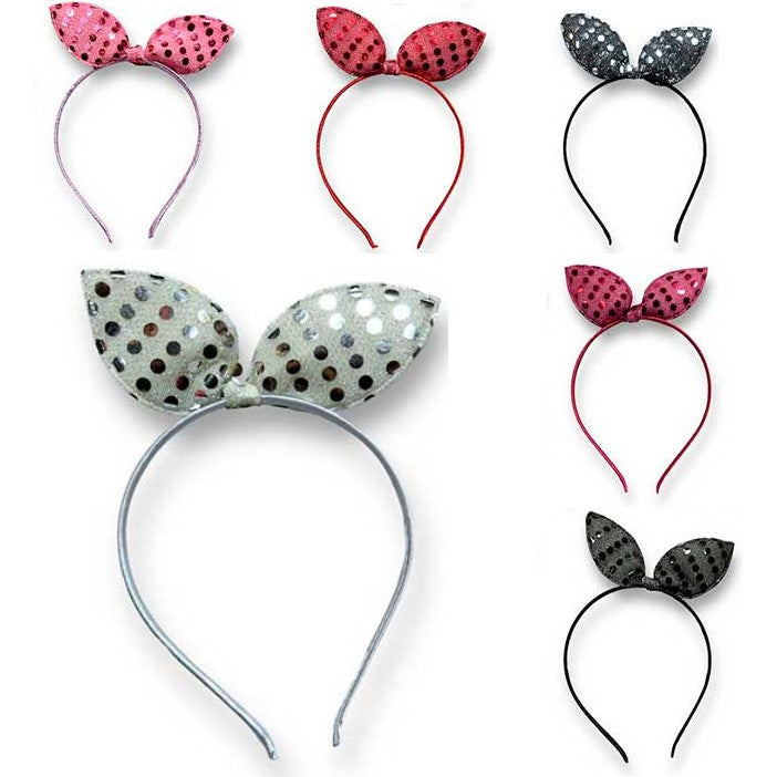 Vincha De Pelo Forrada Con Lunares