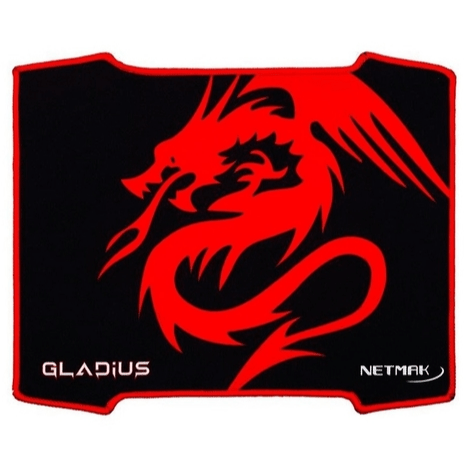 Mouse Pad Gamer 30x25cm Premium Costura Diseño Glad